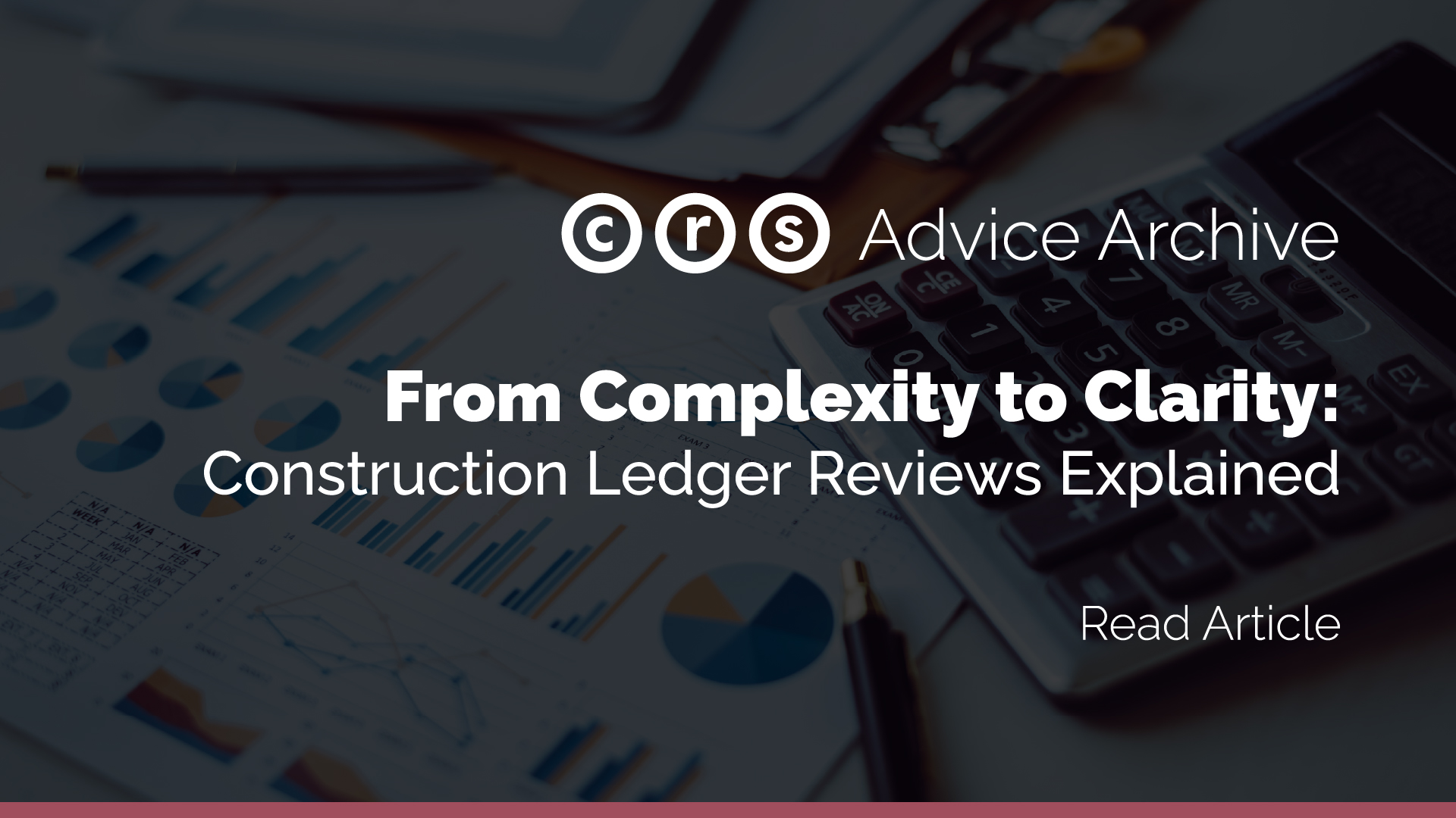 construction ledger review