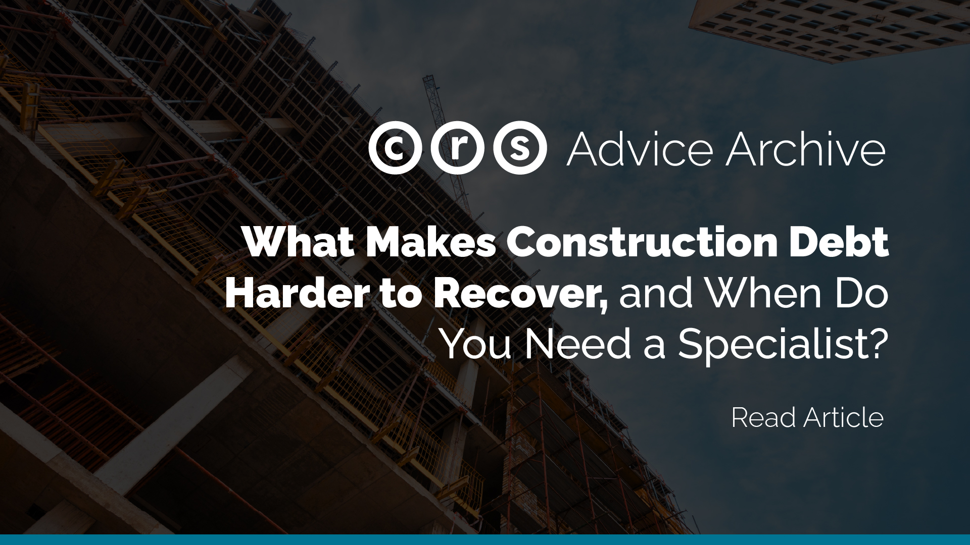 Construction Debt Recovery